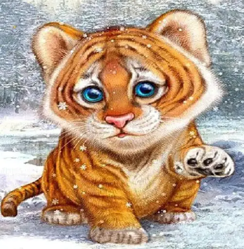 1040 Baby Tiger