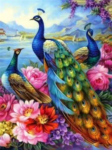 3989 Peacocks